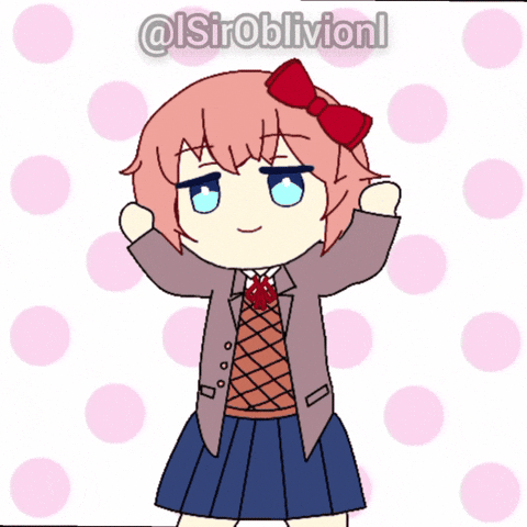 Sayori Dancing GIF