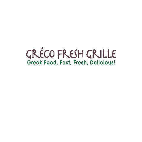 GrecoFreshGrille Sticker