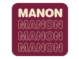 Confeitaria Manon Sticker