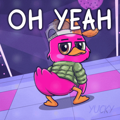 Oh Yeah Dance GIF by Yucky Ducks