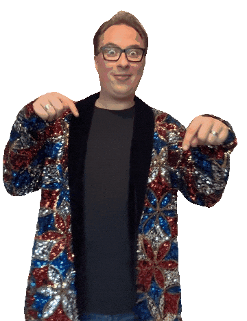 Dancing Sticker by Bram van de Ven