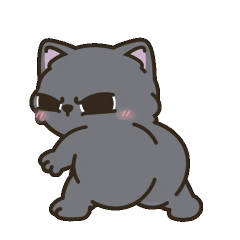 Shake Funny Dance Sticker by Bubu