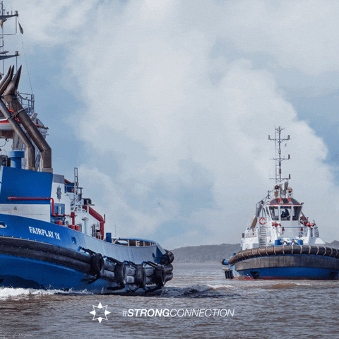 Tug Tugboat GIF by Fairplay Towage Group