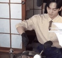 Kim Min Jae Cooking GIF
