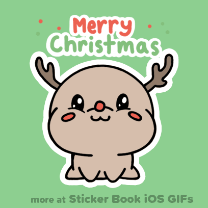 Merry Christmas Gif By Sticker Book Ios GIF