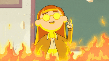 this is fine war GIF by Cartoon Hangover