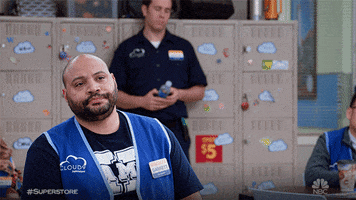 confused cloud 9 GIF by Superstore