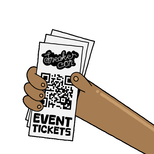 Event Tickets Sticker by Sneaker Con
