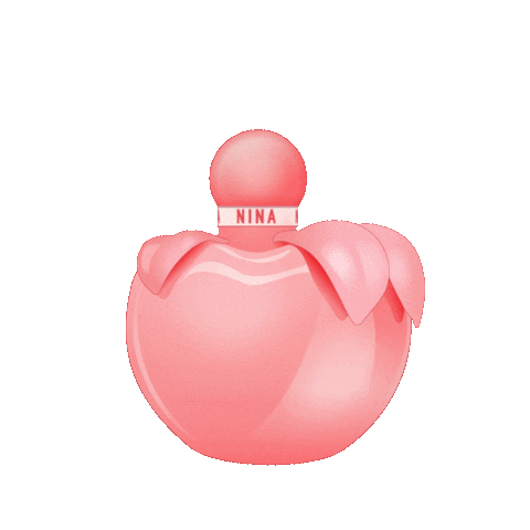 Pink Apple Rose Sticker by Nina Ricci Parfums