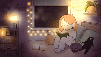 Drawing Chill GIF by Just Peachy Comic