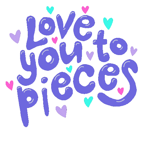 I Love You Sticker by megan lockhart