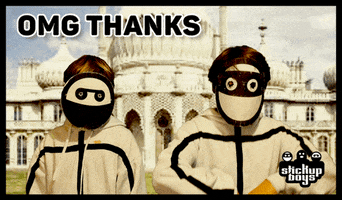 Thank You Darling Thumbs Up GIF by Stick Up Music