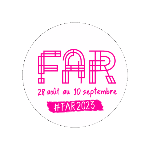 Logo Pink Sticker by farfestival