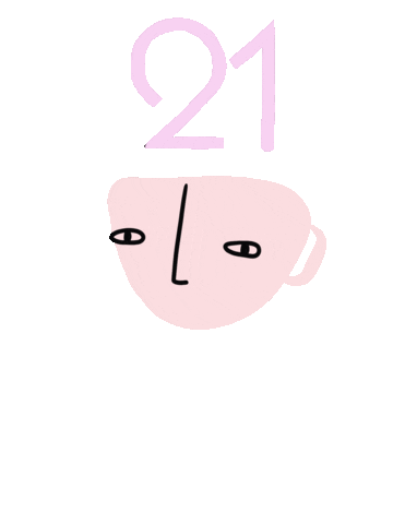 Cafe & Bar 21 Sticker