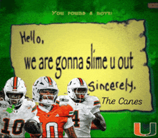 Miami Hurricanes GIF