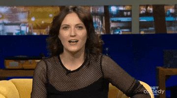 Scared Jen Kirkman GIF by CTV Comedy Channel
