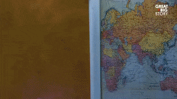 Stop Motion Map GIF by Marcie LaCerte