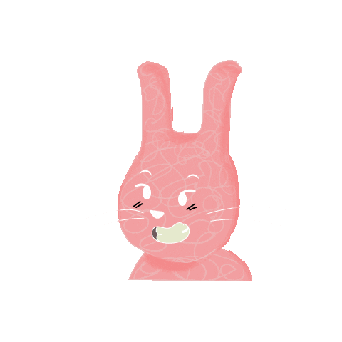 Bunny Sticker