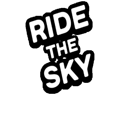 Ride The Sky Sticker by Sky Railway | Santa Fe’s Adventure Train