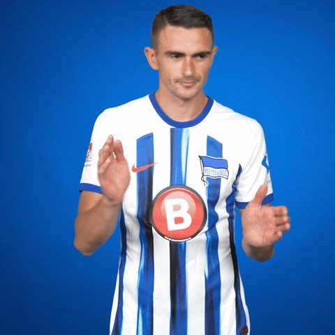 Football Applause GIF by Hertha BSC