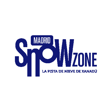 MadridSnowzone Sticker