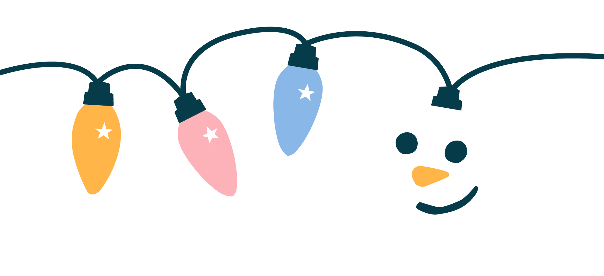 Animated Flashing Christmas Lights