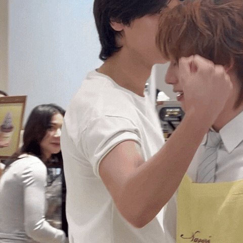 Flexing Pop Up Store GIF