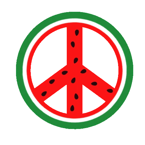 War Peace Sticker