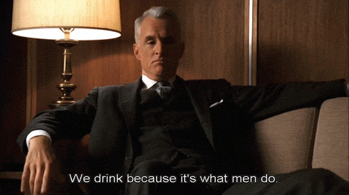 mad men drinks GIF