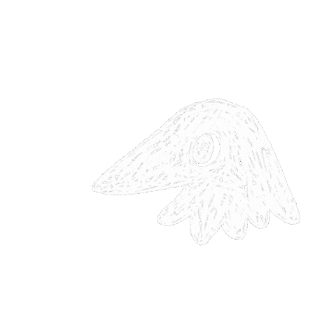 Scream Raven Sticker