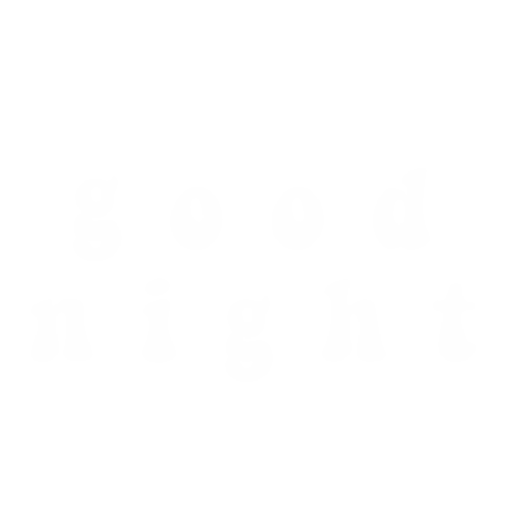 Good Night Sticker
