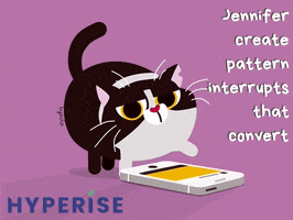 Jennifer Cat Love GIF by Hyperise - Personalization Toolkit for B2B Marketers