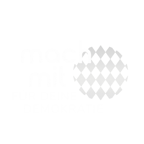 Demokratie Machmit Sticker by bayerisches_sozialministerium