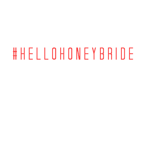 Bride Sticker by Hello Honey Bridal