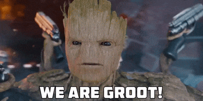 We Are Groot Guardians Of The Galaxy GIF by Leroy Patterson