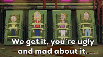 Season 5 Insult GIF by Rick and Morty