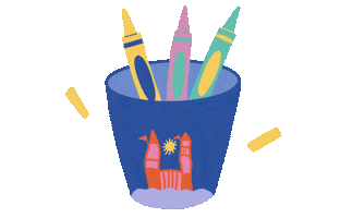 Spanish Learning Castle Sticker