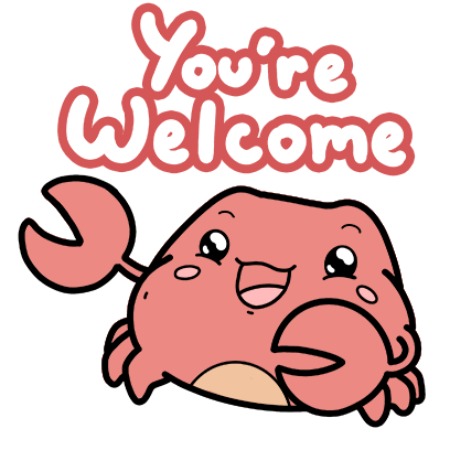 Gift You Are Welcome Sticker By Aminal Sticker for iOS & Android | GIPHY