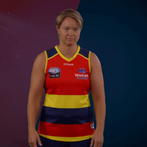 Cj Come Here GIF by Adelaide Crows