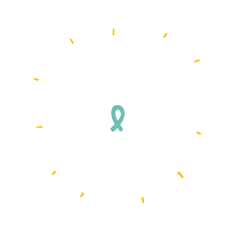 Cancer September Sticker by #OvaryAct