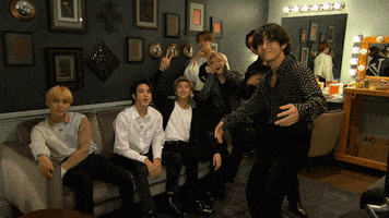 Bangtan Boys GIF by The Late Late Show with James Corden