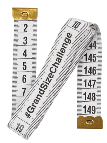 Grandsizechallenge Sticker by 12-Grand®