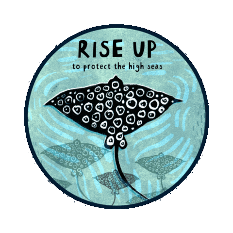 Sticker by RISE UP for the Ocean