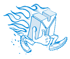 Run Mountain Sticker by MILLET