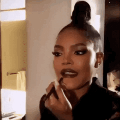 Black Woman Makeup GIF - Find & Share on GIPHY