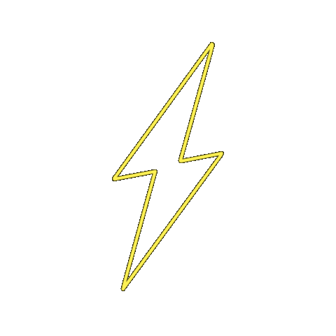 Lightning Thunder Sticker