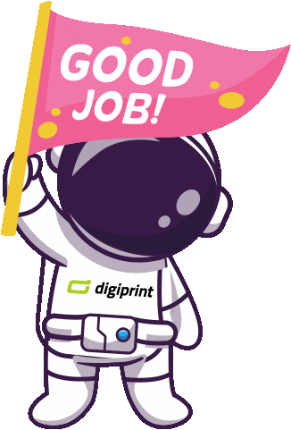 Celebrating Sticker by digiprint