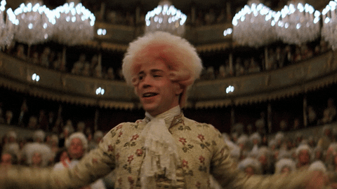 amadeus mozart GIF by Hollywood Suite