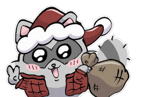 Santa Claus Christmas Sticker