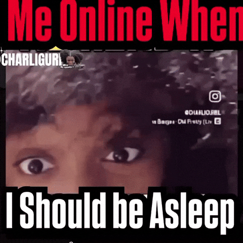 Scrolling Good Night GIF by Charli Gurl